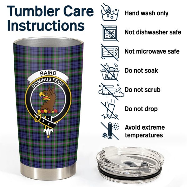 Balfour Blue Tartan Crest Tumbler Online - Image 4