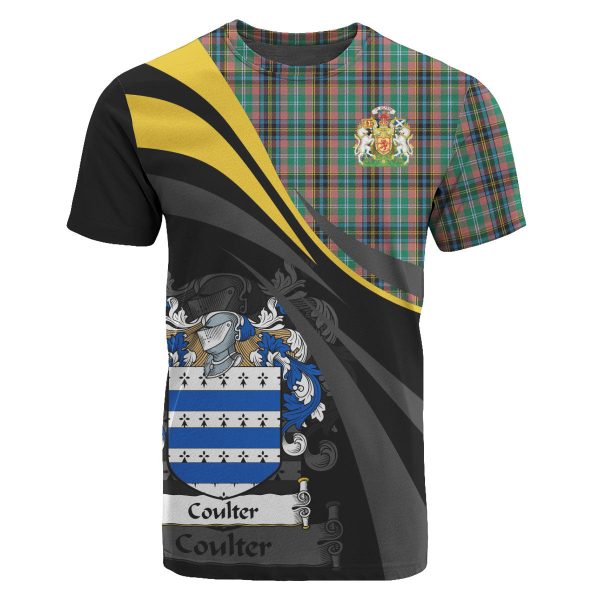 Coulter Tartan T-Shirt - Royal Coat Of Arms Style Supply