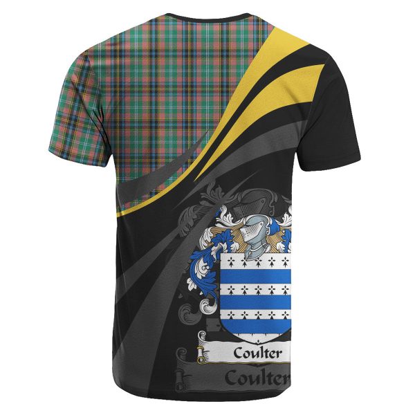 Coulter Tartan T-Shirt - Royal Coat Of Arms Style Supply - Image 2