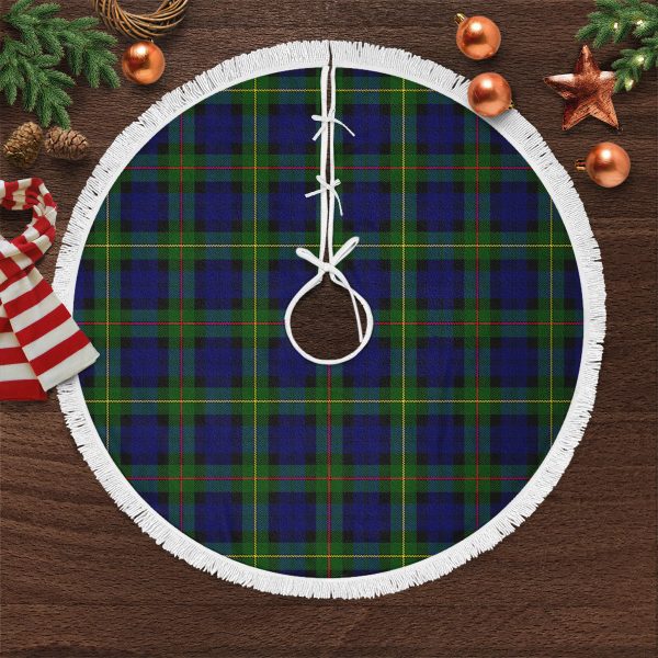 MacEwan Modern Tartan Christmas Tree Skirt on Sale