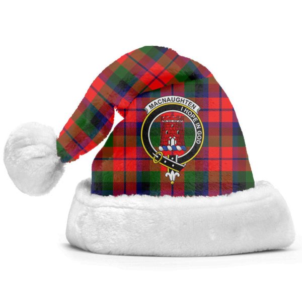 MacNaughten Tartan Crest Christmas Hat Online - Image 2
