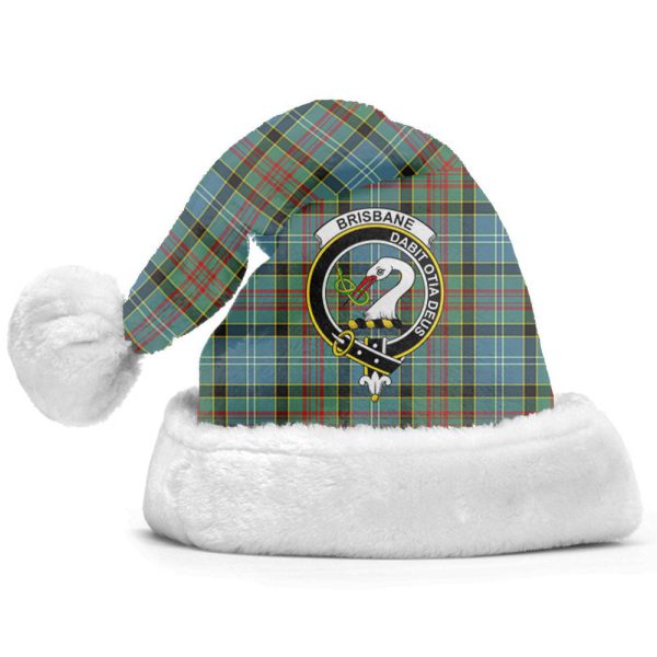 Brisbane Tartan Crest Christmas Hat For Discount - Image 2
