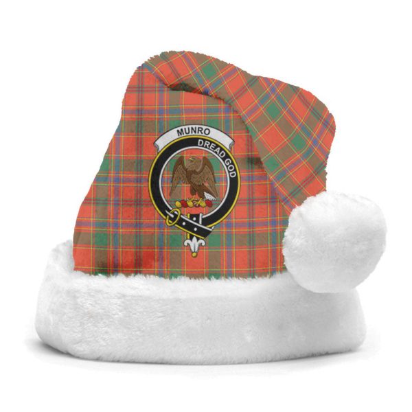 Munro Ancient Tartan Crest Christmas Hat Cheap