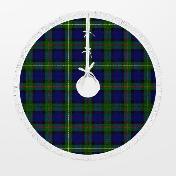 MacEwan Modern Tartan Christmas Tree Skirt on Sale - Image 4