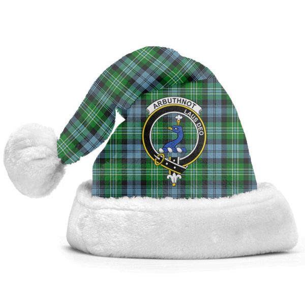 Arbuthnot Ancient Tartan Crest Christmas Hat Sale - Image 2