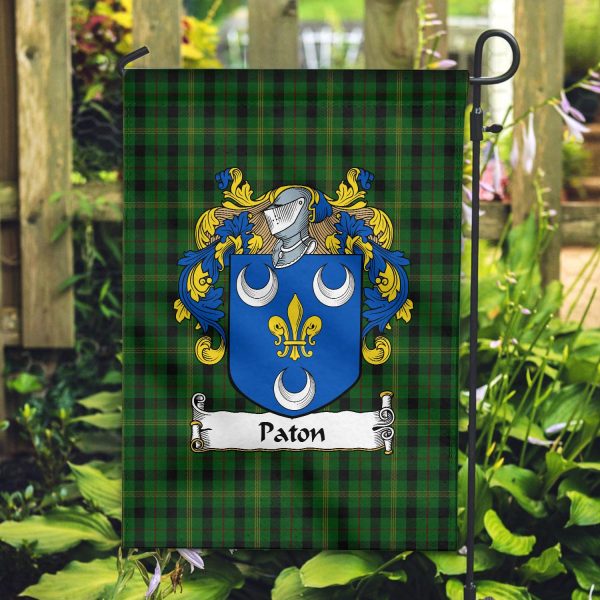 Paton Tartan Crest Garden Flag Supply - Image 2
