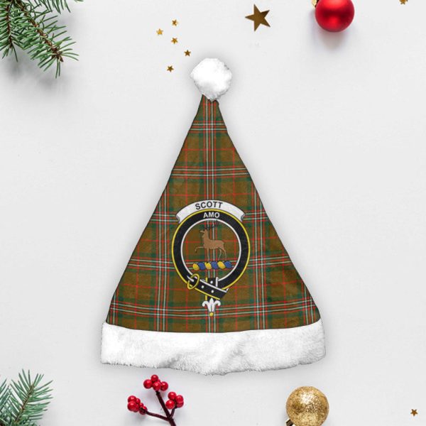 Scott Brown Modern Tartan Crest Christmas Hat Supply - Image 3