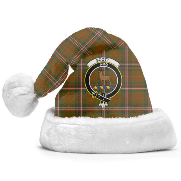 Scott Brown Modern Tartan Crest Christmas Hat Supply - Image 2