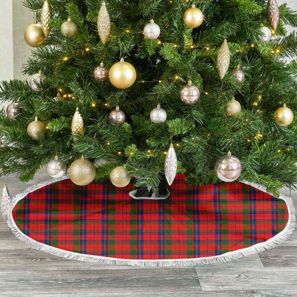 Nicolson Modern Tartan Christmas Tree Skirt For Cheap - Image 3