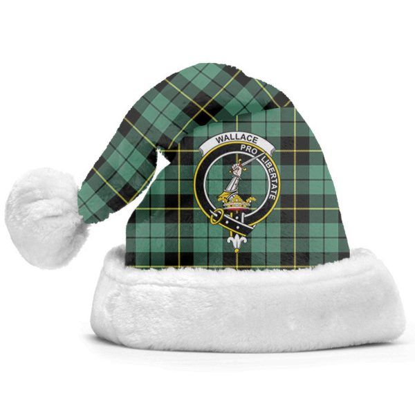 Wallace Hunting Ancient Tartan Crest Christmas Hat Online Sale - Image 2