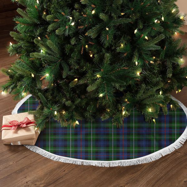 Kirkpatrick Tartan Christmas Tree Skirt Online now - Image 2