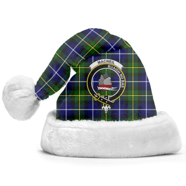 MacNeil of Barra Modern Tartan Crest Christmas Hat Online Sale - Image 2
