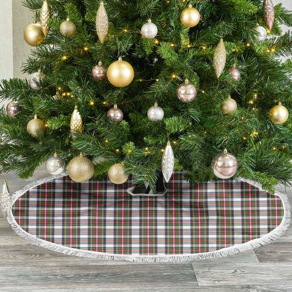 Stewart Dress Modern Tartan Christmas Tree Skirt Hot on Sale - Image 3