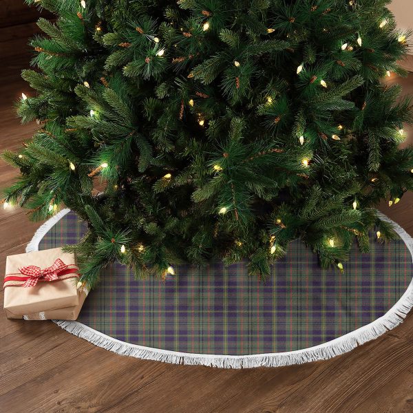 Taylor Weathered Tartan Christmas Tree Skirt Online - Image 2