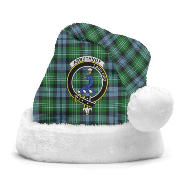 Arbuthnot Ancient Tartan Crest Christmas Hat Sale