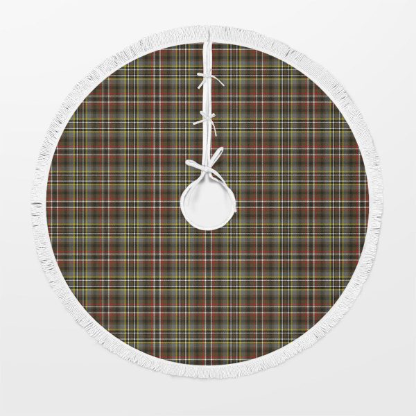 Scott Green Weathered Tartan Christmas Tree Skirt Online - Image 4