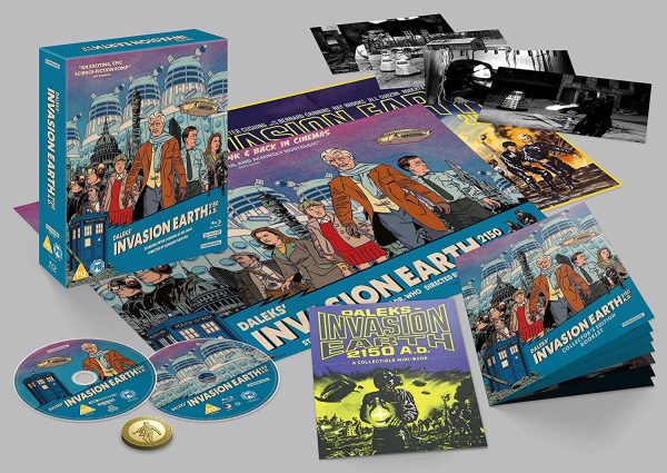 DALEKS  INVASION EARTH 2150 AD (REGION FREE IMPORT - LIMITED EDITION) 4K UHD BLU-RAY [SCRATCH AND DENT] Online