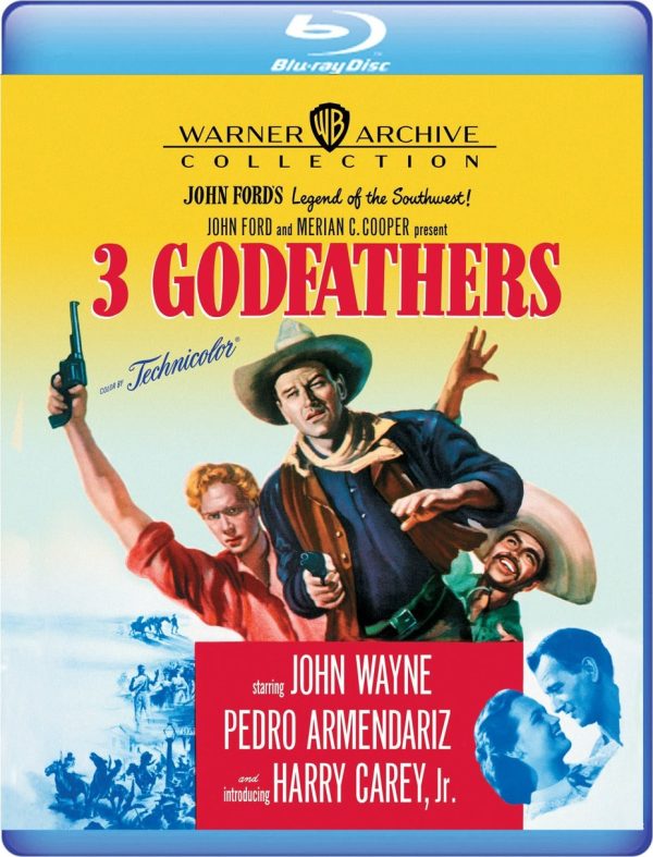 3 GODFATHERS BLU-RAY For Cheap