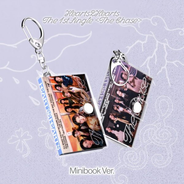 [SET] Hearts2Hearts - 1st Single Album [The Chase] Minibook Ver. (Smart Album) For Cheap