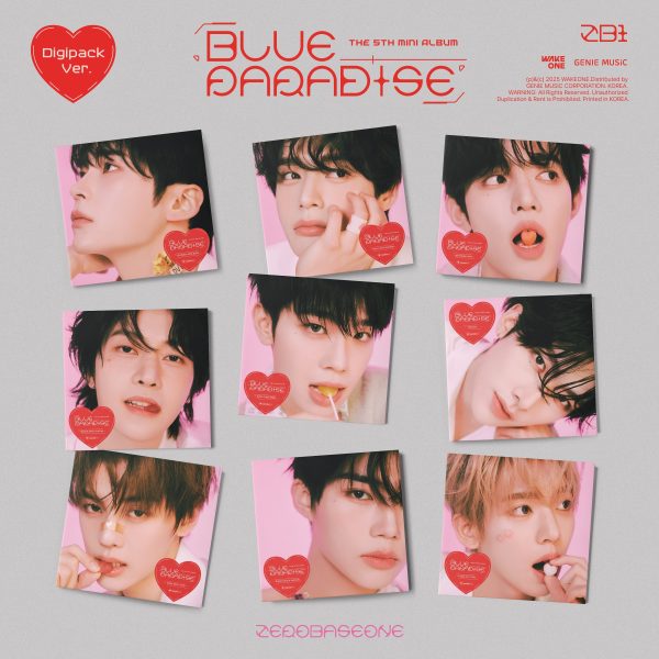 [SET] ZEROBASEONE - The 5th Mini Album [BLUE PARADISE] Digipack Ver. Online