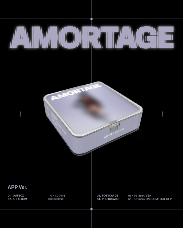 JISOO - Mini Album [AMORTAGE] APP Ver. Online Hot Sale